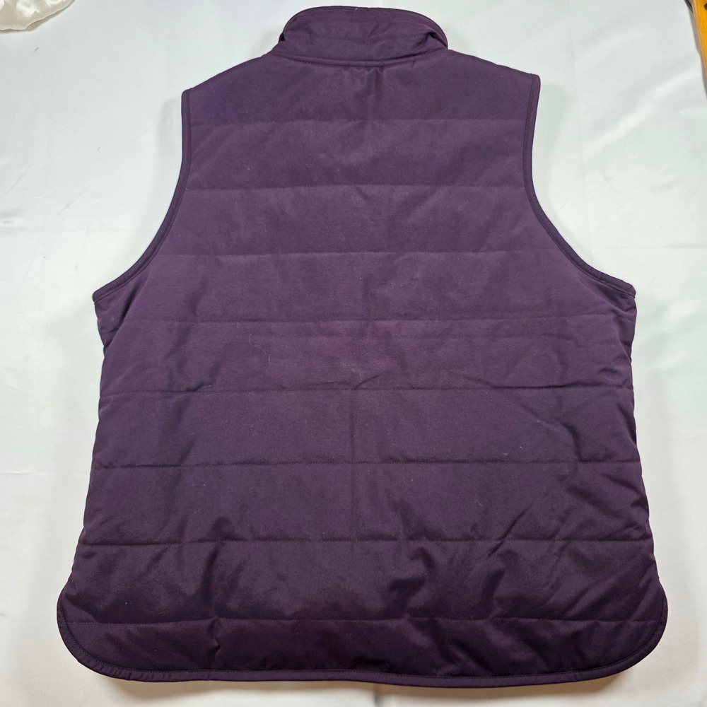 Carhartt Womens Purple Sherpa Lined Reversible Vest Rain Defender OV3907-W L - Picture 7 of 9